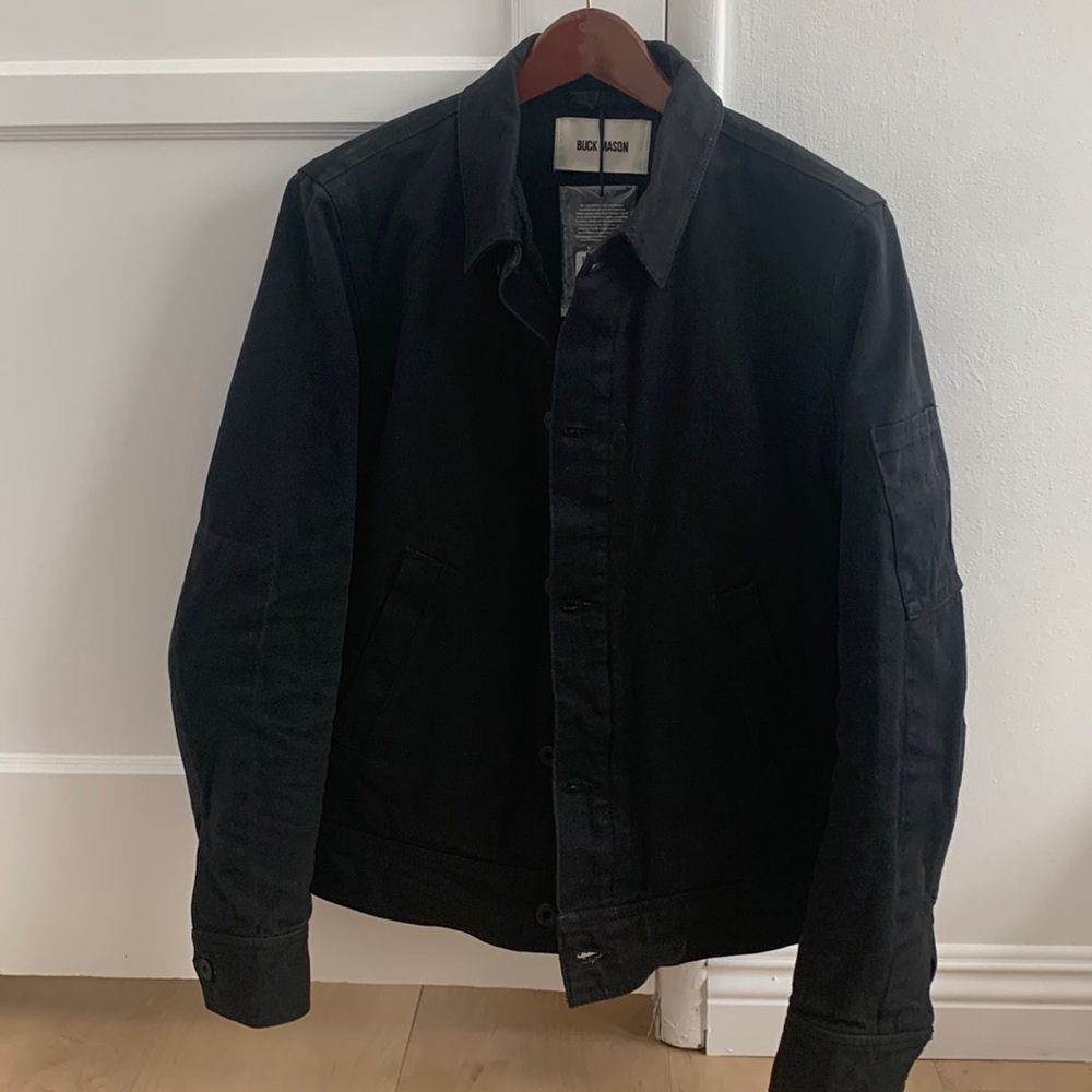 Buck Mason Men Waxed Canvas Jacket